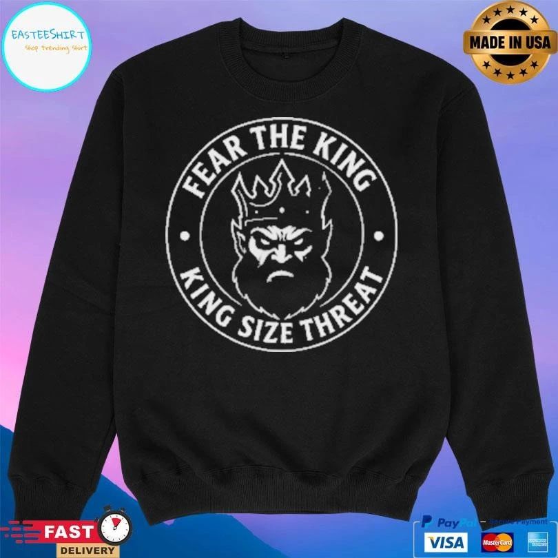 Fear The King King Size Threat Logo T-shirts