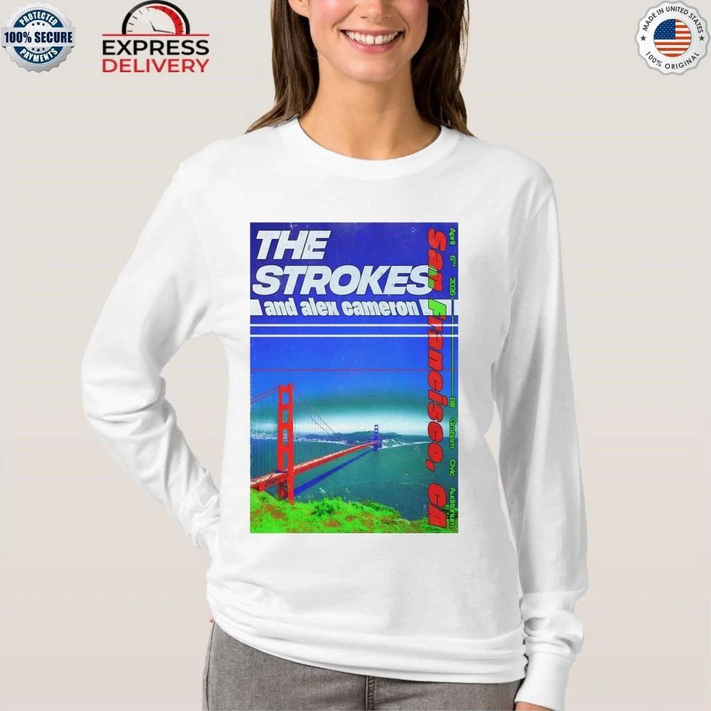 The Strokes And Alex Cameron In San Francisco CA On Apr 6 2026 Shirt