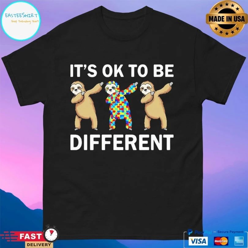 Sloth It’s Ok To Be Different T-shirt