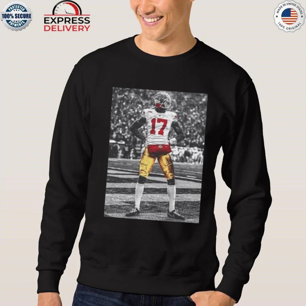 Buckeyes Carnell Tate Standing Shirt