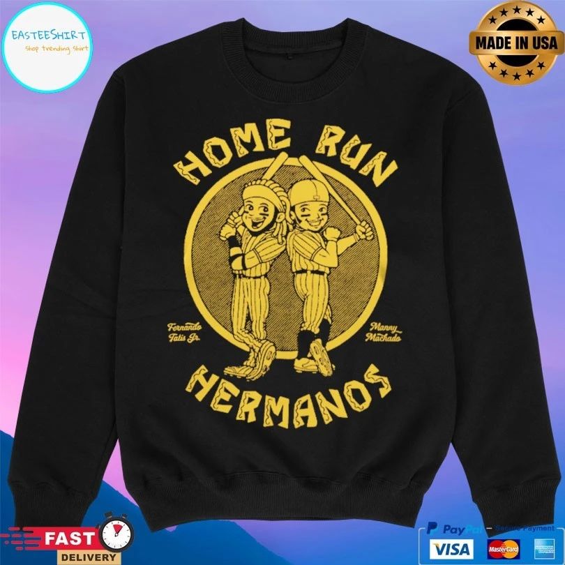 Home Run Hermanos Fernando Tatis Jr And Manny Machado T-shirt