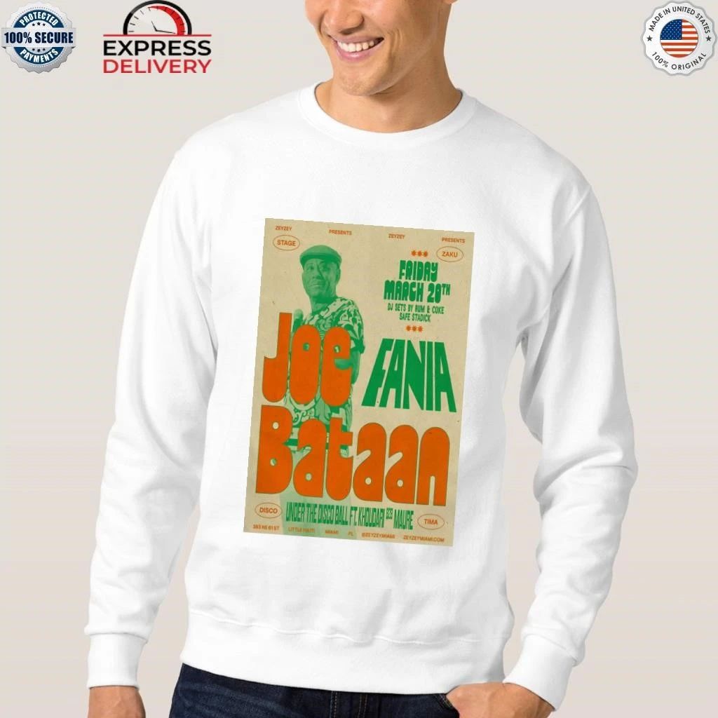 Joe Bataan Mar 20 2026 ZeyZey Miami Shirt