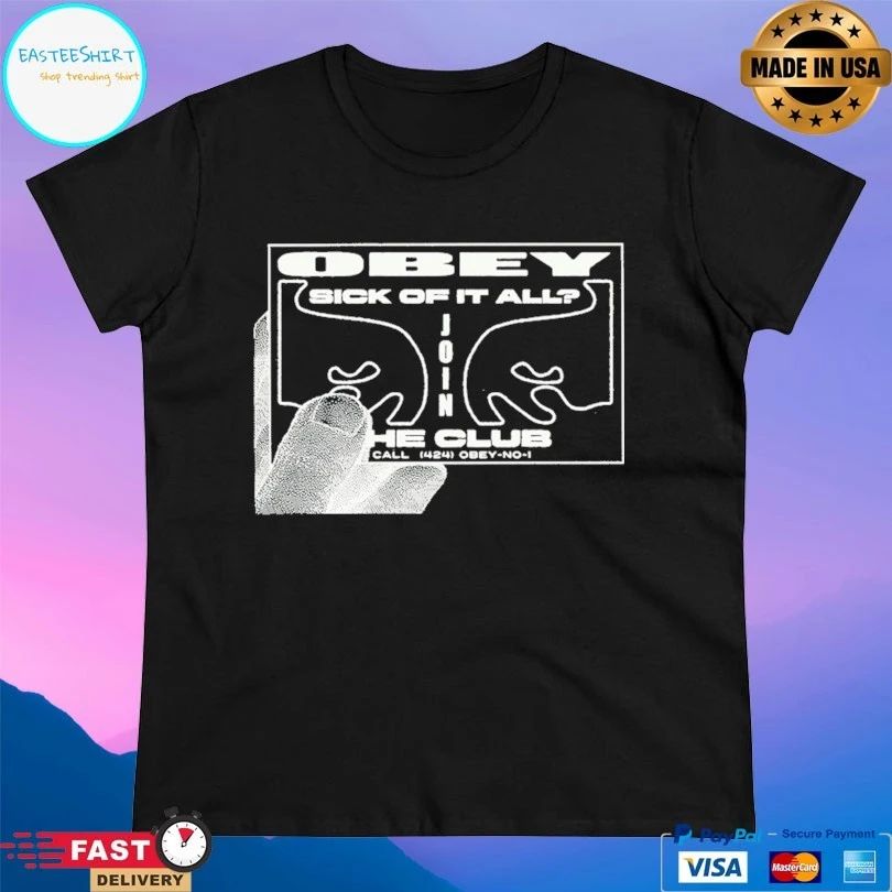 Obey Sick Of It All Join The Club T-shirt