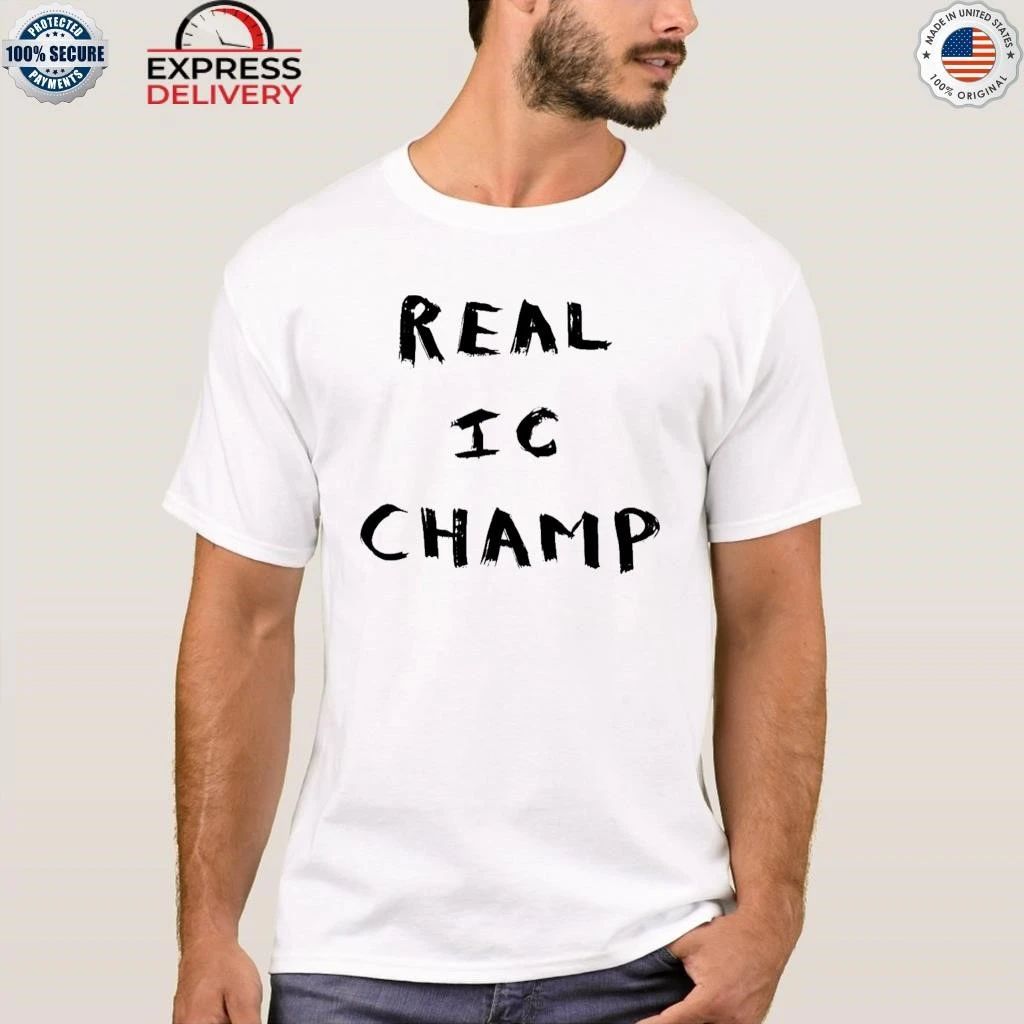 Becky Lynch Wears Real IC Champ Shirt