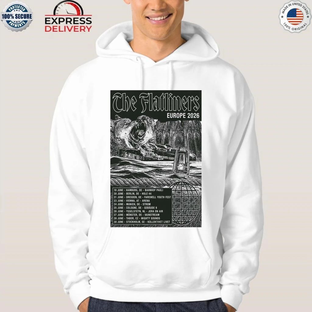The Flatliners Europe 2026 Tour Shirt