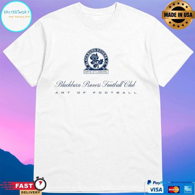 Blackburn Rovers Football Club Art Of Football T-shirt
