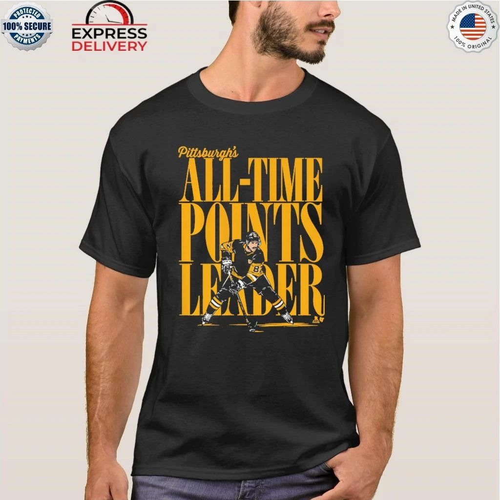 Sidney Crosby Pittsburgh All-Time Points Leader Shirt