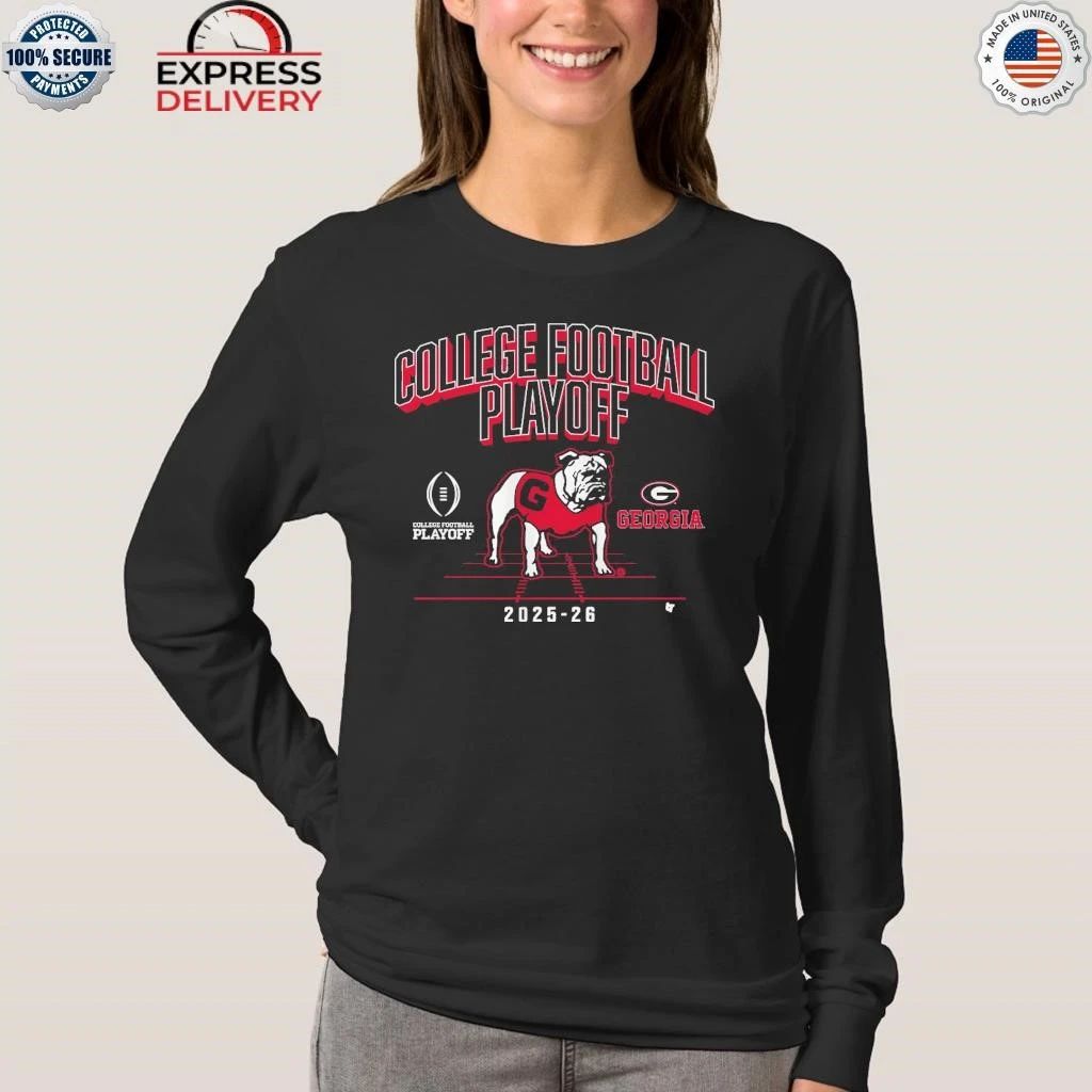 Georgia Football 2025 Cfp Mascot Shirt