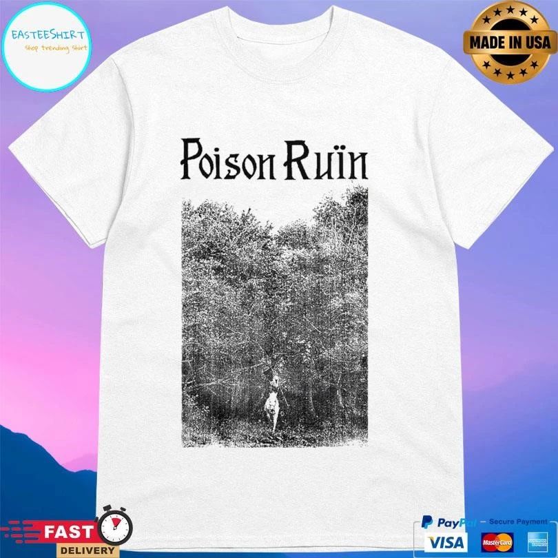 Poison Ruin White Horse T-shirts