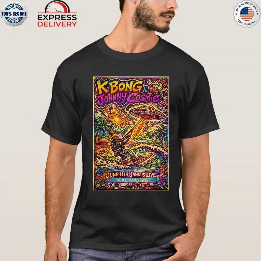 KBong And Johnny Cosmic St Petersburg FL 6 11 2026 Shirt