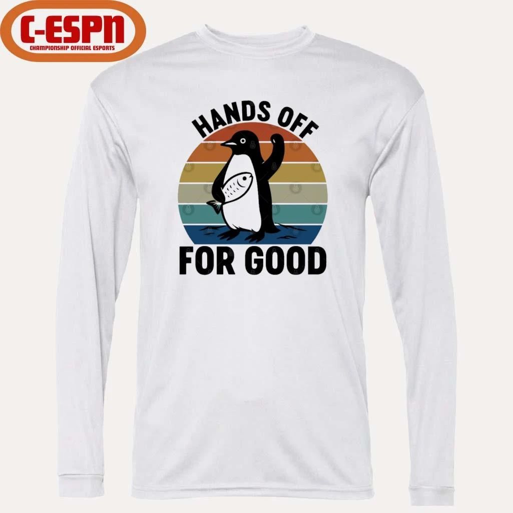 Hands Off For Good Resist Penguin T-Shirt