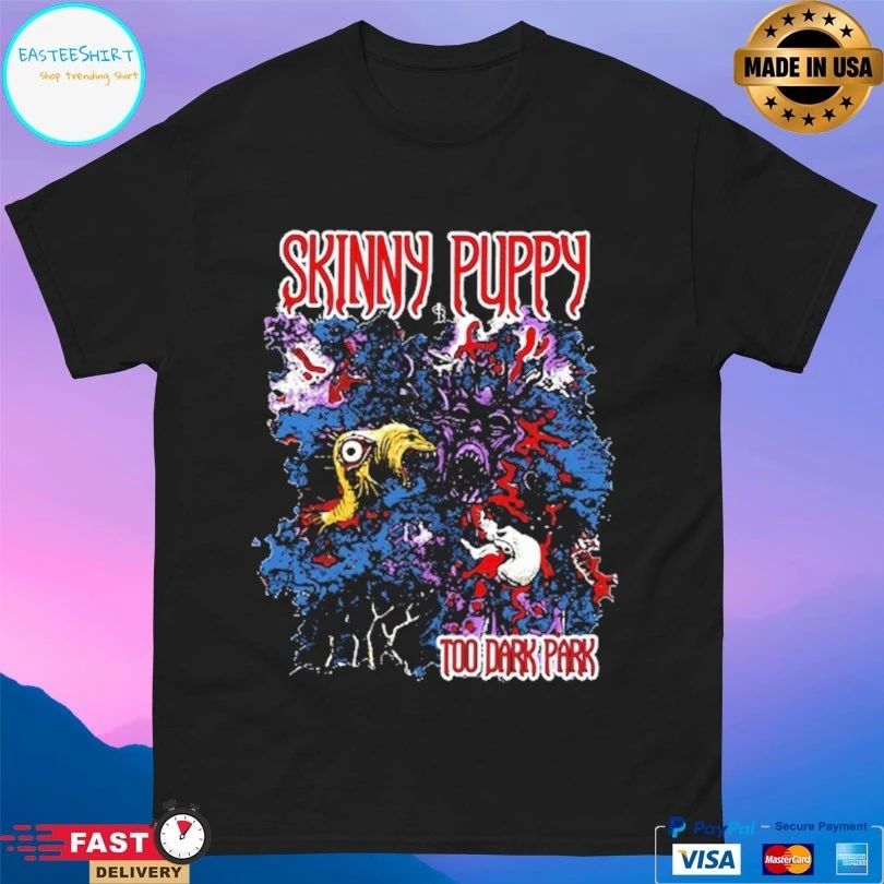Skinny Puppy Too Dark Park Convulsion T-shirts
