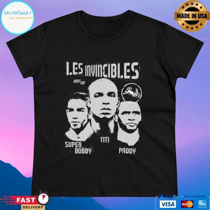 Les Invincibles Art Of Super Bobby Titi Paddy T-shirt