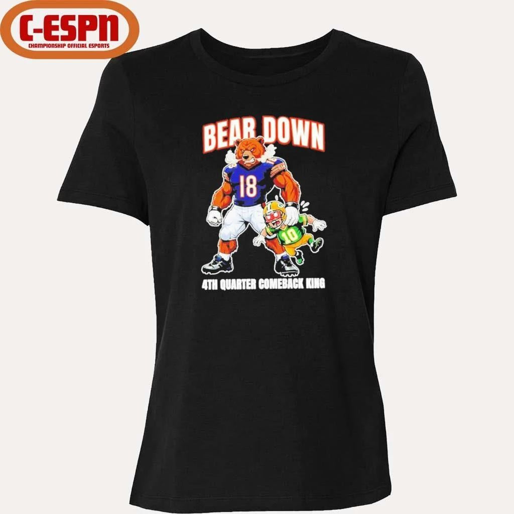 Chicago Beat Packers Bear Down 4th Quarter Comeback King Shirt