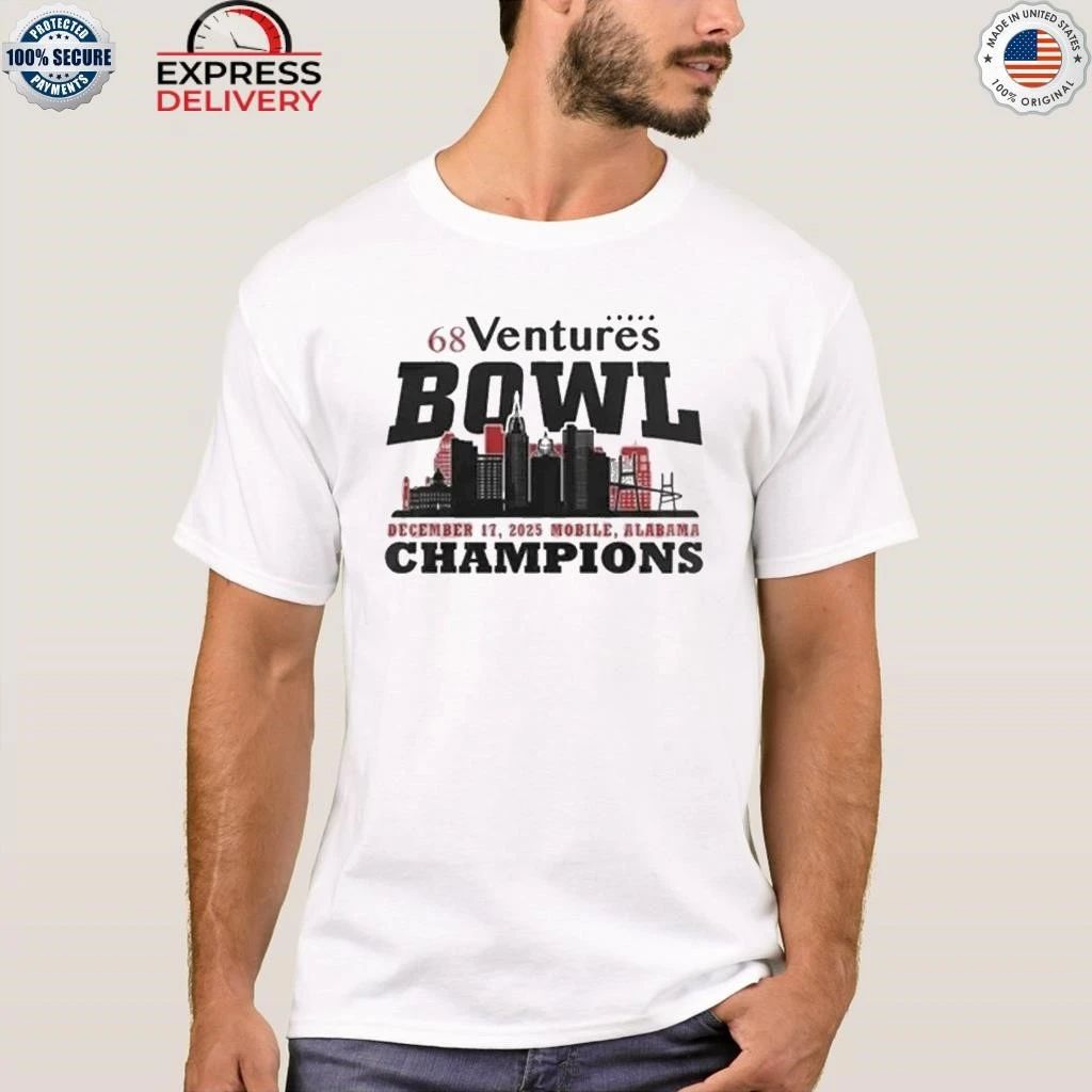Delaware Fightin Blue Hens 68 Ventures Bowl Bowl Champions Shirt