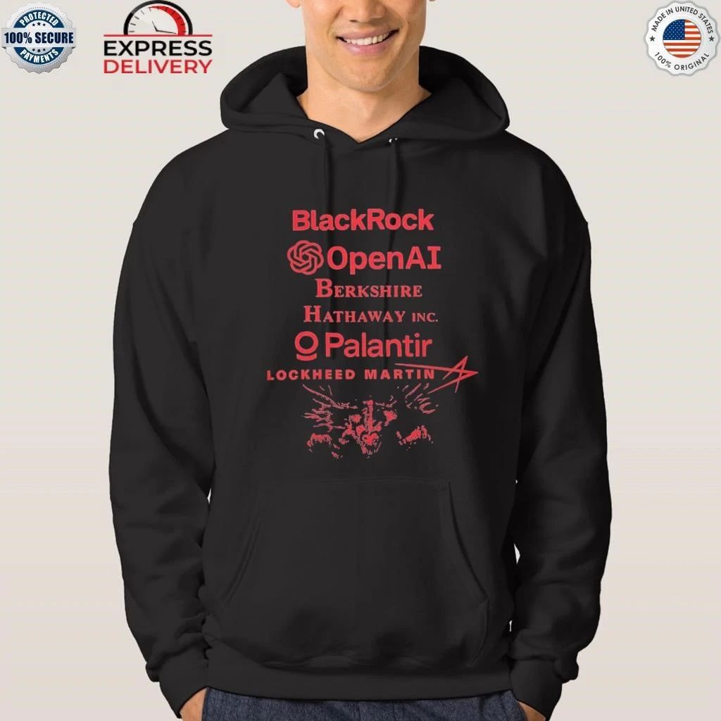 Blackrock Openai Berkshire Hathaw Inc Palantir Lockheed Martin Shirt