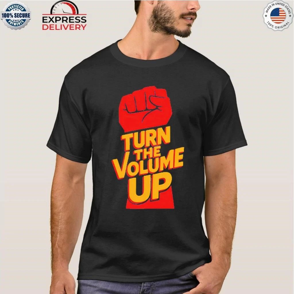 Turn The Volume Up Zohran Mamdani Shirt