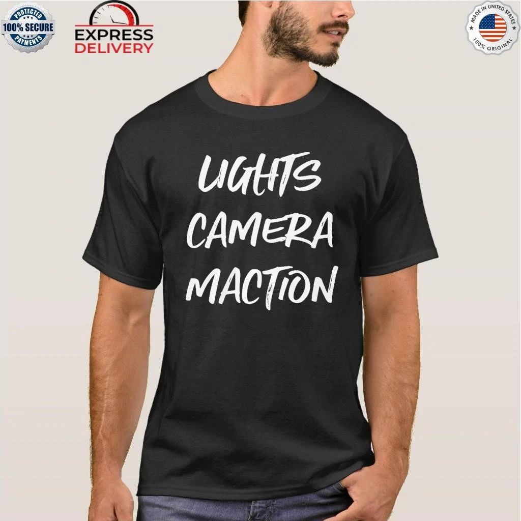Lights Camera Maction Pat McAfee Shirt