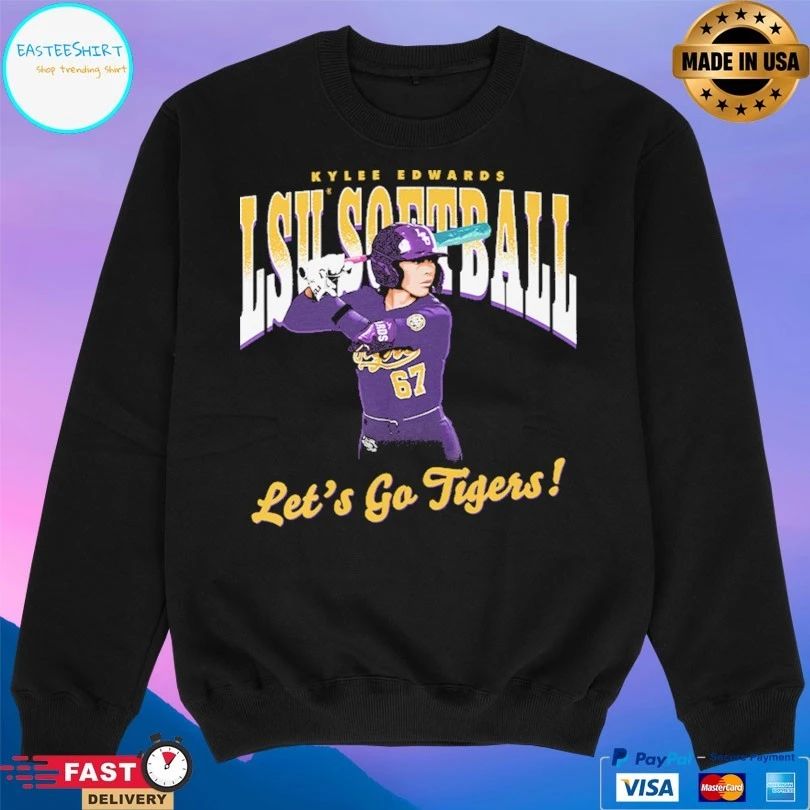 Kylee Edwards Lsu Softball Let’s Go Tigers T-shirt