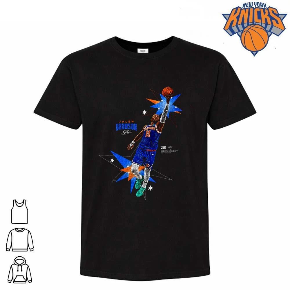 Jalen Brunson 11 New York Knicks 2026 Champions Retro Star Shirt