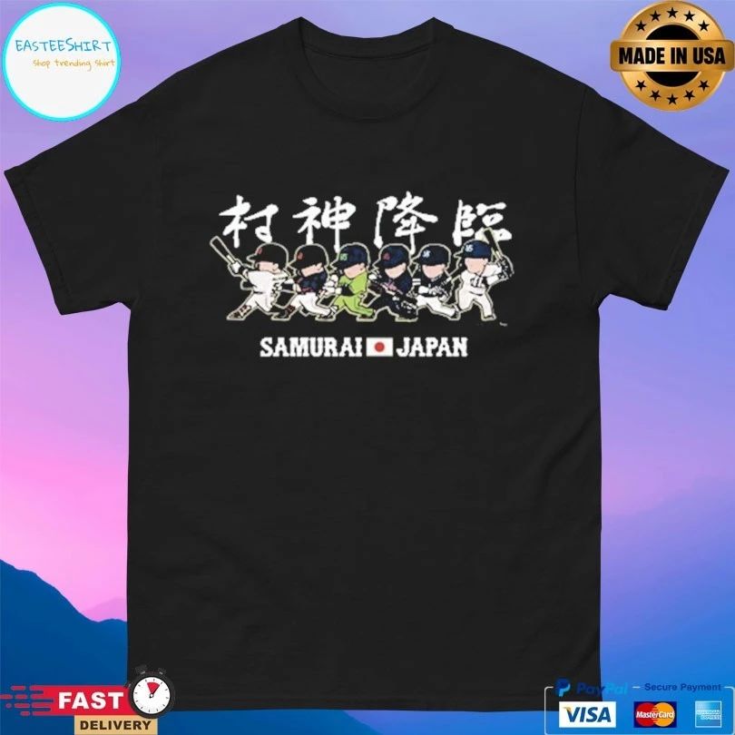 Shawn Spradling Shohei Ohtani Samurai Japan T-shirts