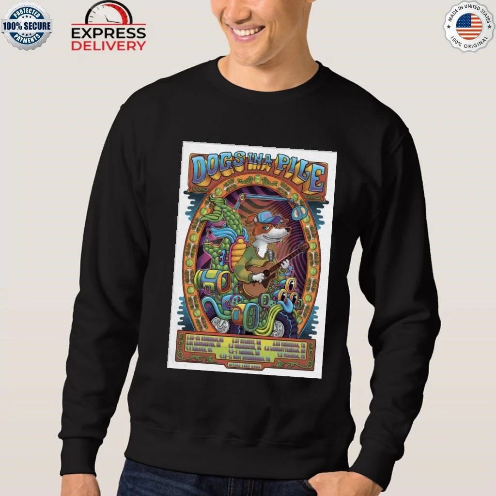 Dogs In A Pile 2026 Spring Tour Shirt