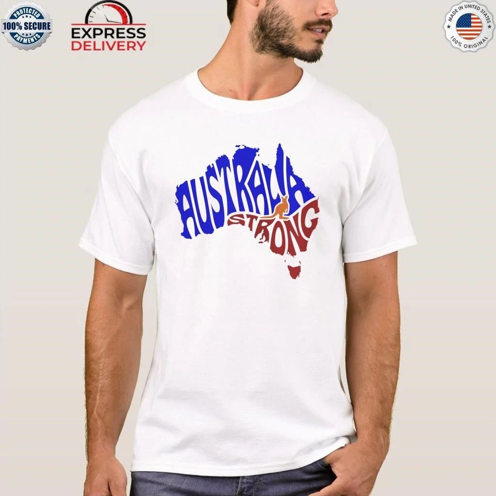 Australia Strong Map Shirt