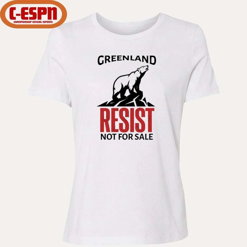 RESIST Greenland Not For Sale T-Shirt