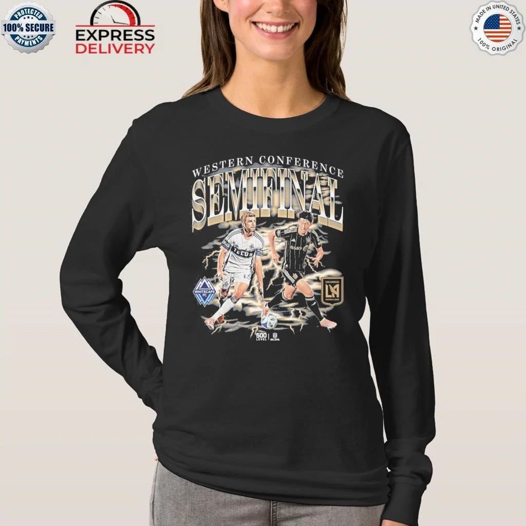 Vancouver Whitecaps Fc Vs Lafc 2025 Mls Western Conference Semifinal Matchup Shirt