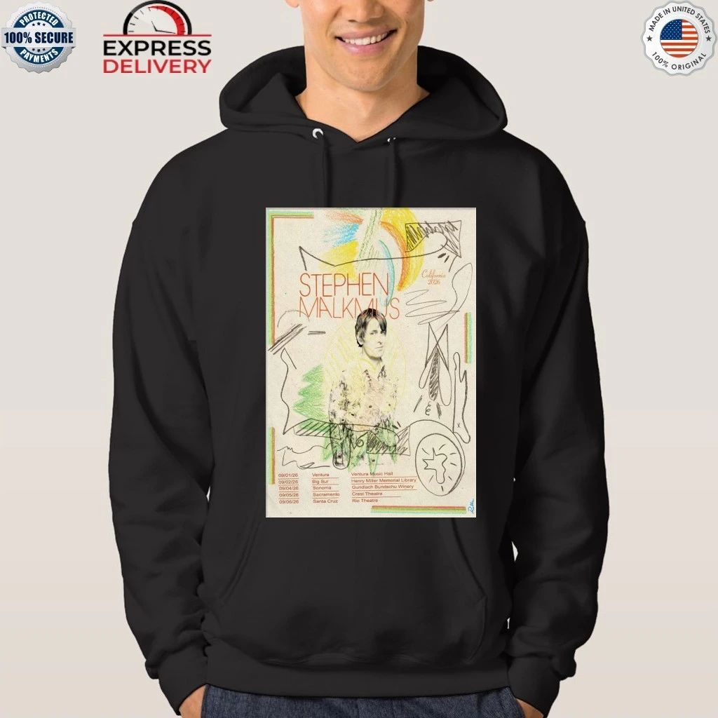 Stephen Malkmus California 2026 Tour Shirt