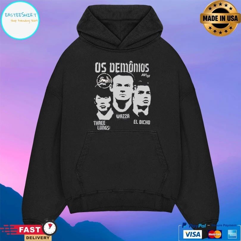 United Os Demônios Art Of Three Lungs Wazza El Bicho T-shirt