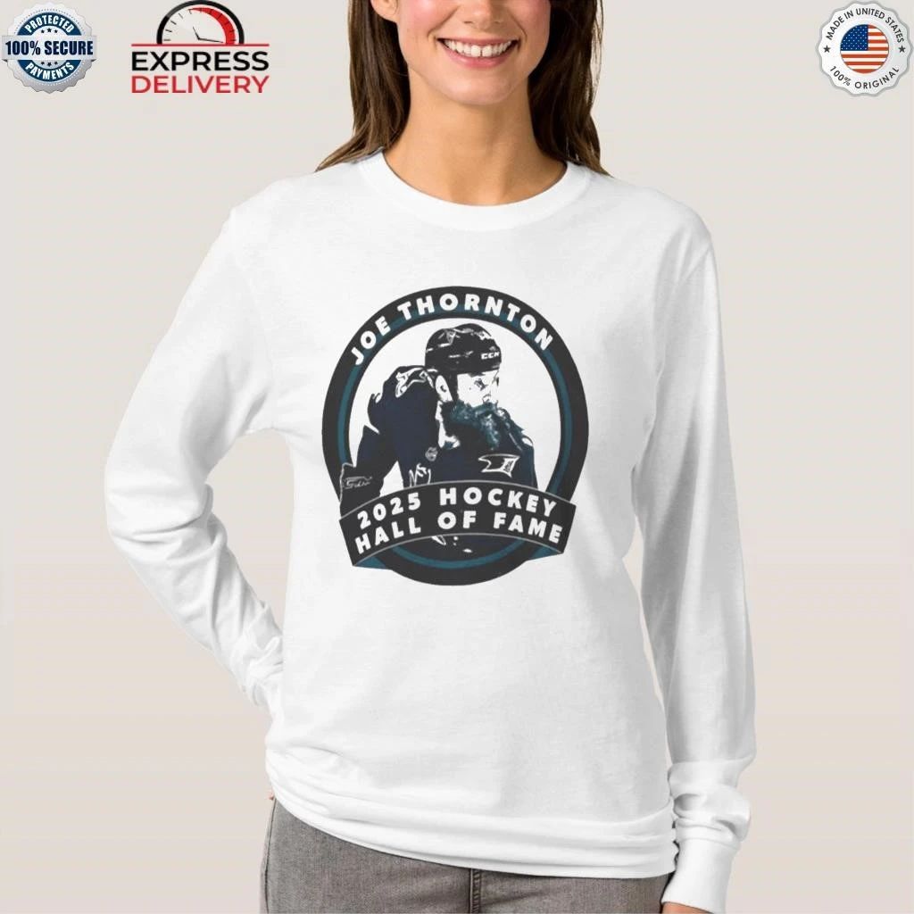 Joe Thornton 2025 Hockey Hall Of Fame Shirt
