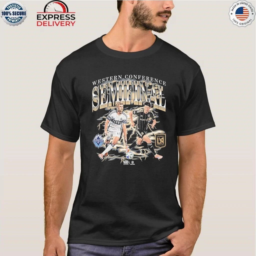 Vancouver Whitecaps Fc Vs Lafc 2025 Mls Western Conference Semifinal Matchup Shirt