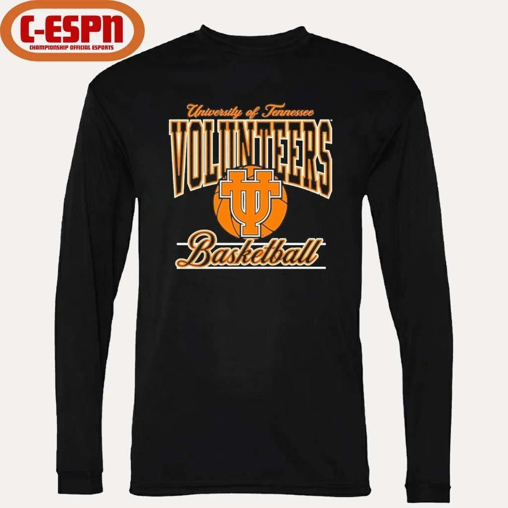Tennessee Vols Basketball Stack with Script Shirt