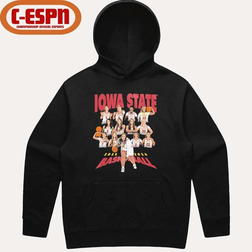 2025-2026 Iowa State Women’s Basketball Team Shirt