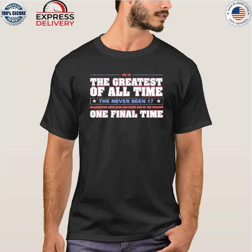 John Cena Greatest Of All Time Shirt
