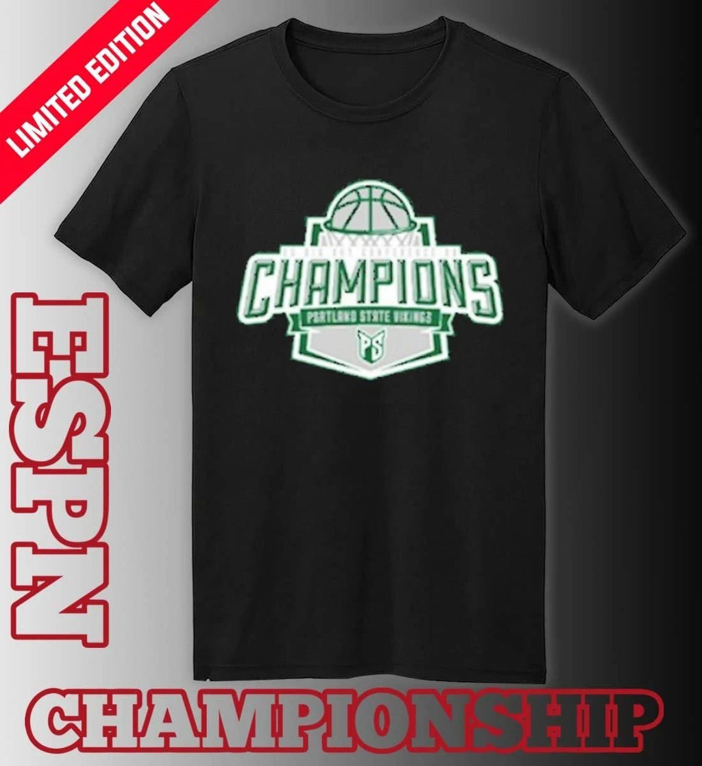 Portland State Men’s Basketball 2026 Big Sky Conference Champions Shirt