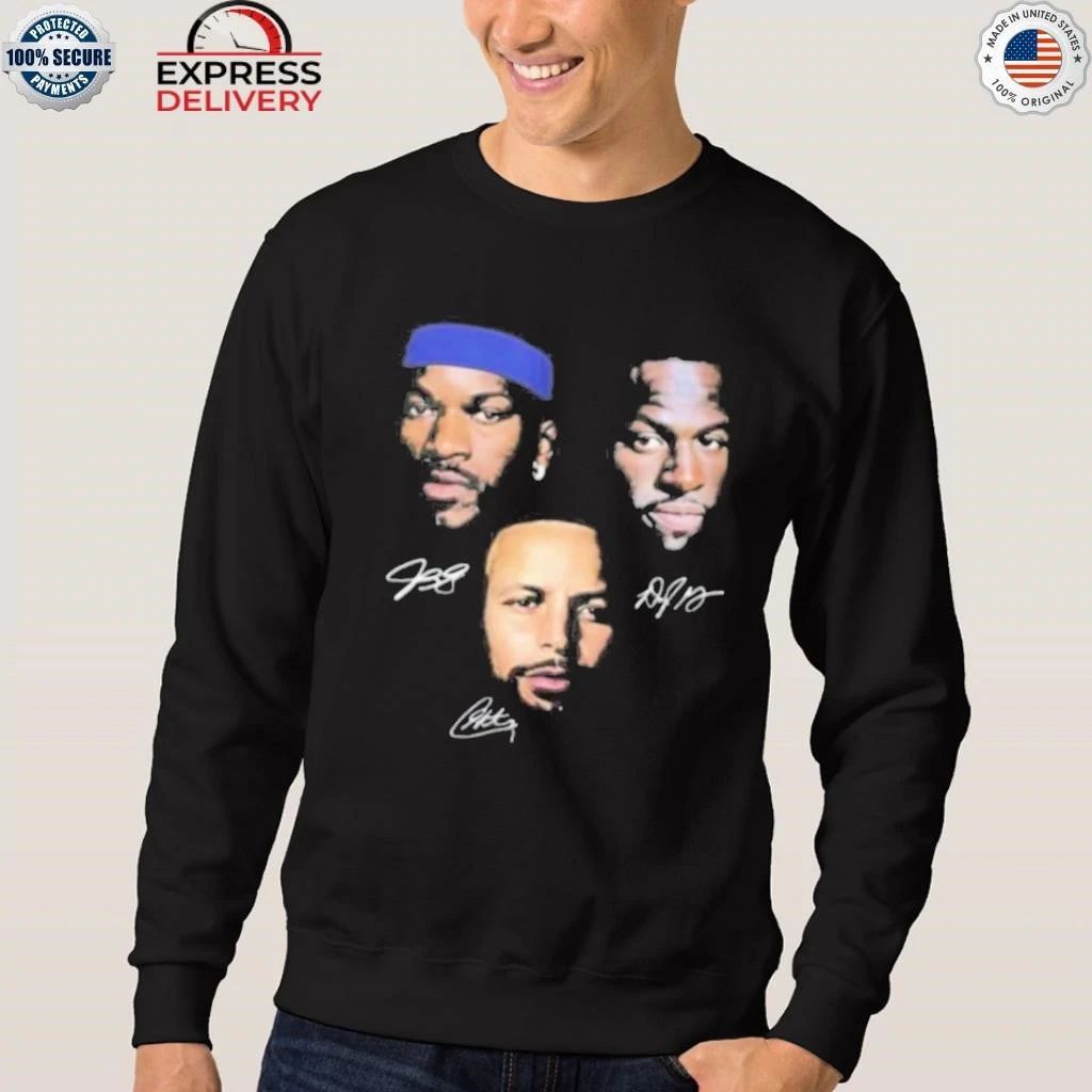 Brandin Podziemski Jimmy Butler Draymond Green Steph Curry Signature Shirt