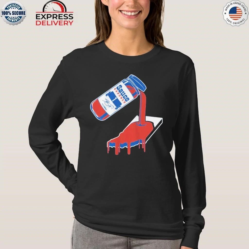 Ahmad Sauce Gardner Indy Sauce Bottle Shirt