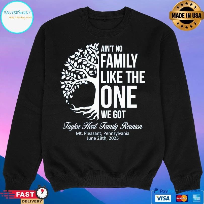Ain’t No Family Like The One We Got Taylor Hart Family Reunion Mt Pleasant Pennsylvania June 28th 2025 T-shirts