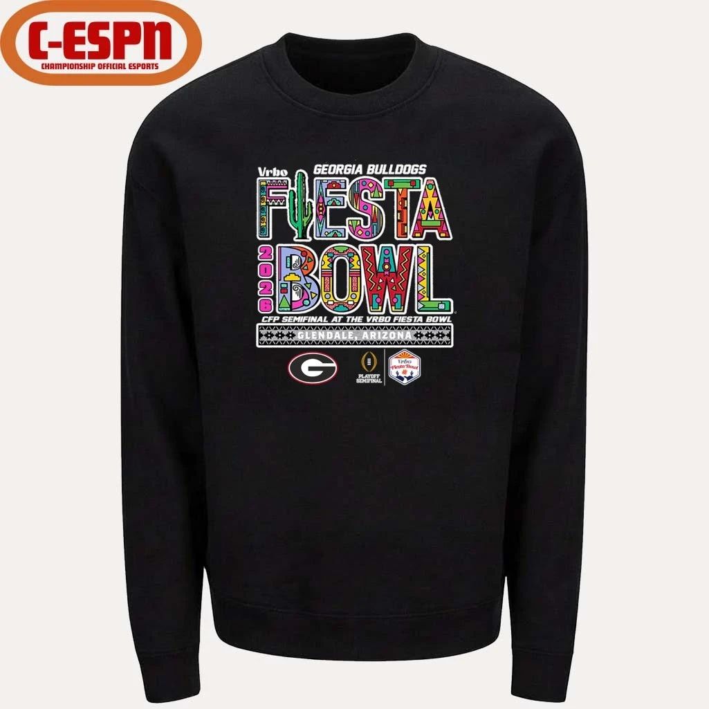 Georgia Bulldogs CFP Semifinal At The Vrbo Fiesta Bowl 2026 Shirt