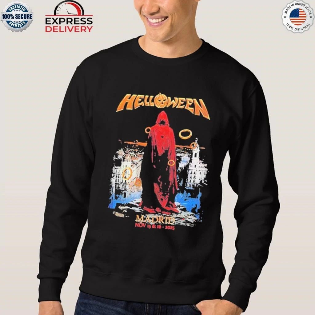 Helloween Madrid Spain 2025 Pop Up Shop On November 15 And 16 2025 Shirt