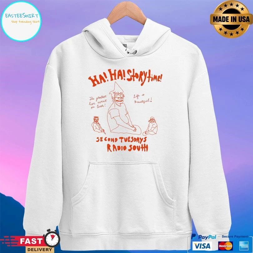 Ha Ha Storytime Second Tuesdays Radio South T-shirts