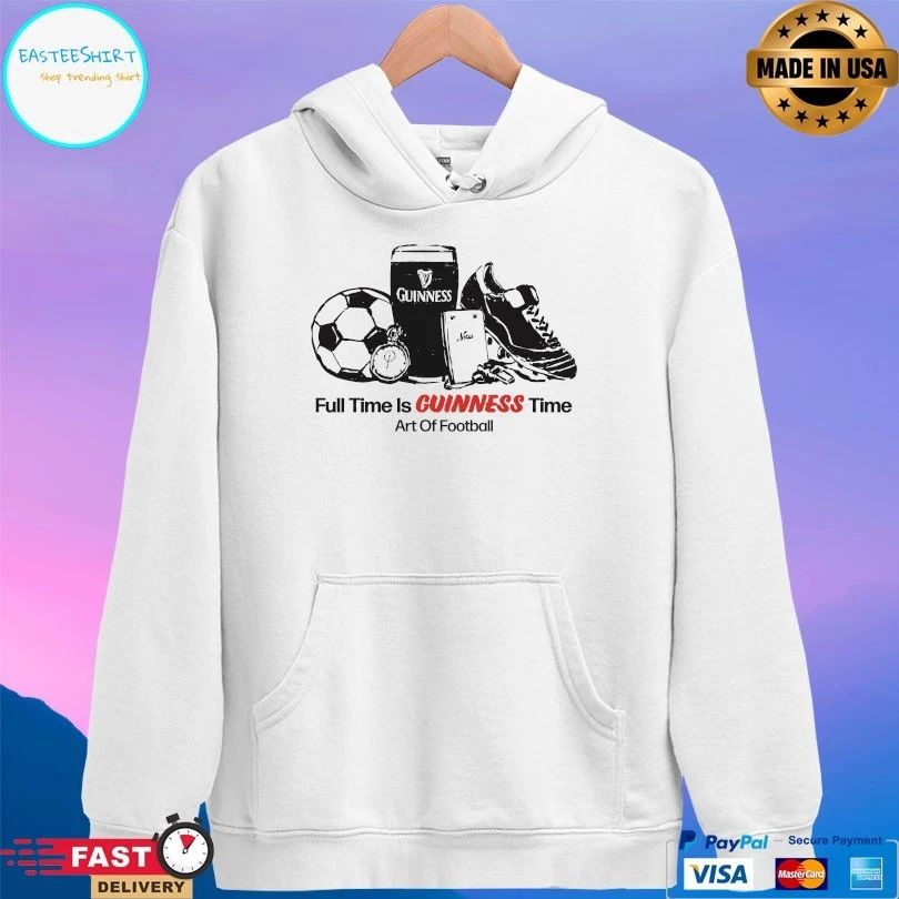 Full Time Is Guinness Time Art Of Football T-shirt