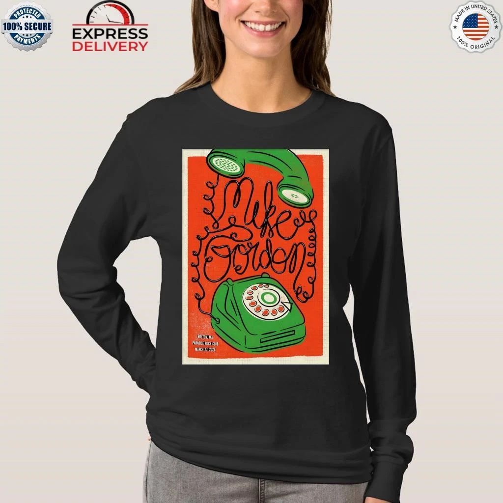 Mike Jordon Paradise Rock Club In Boston MA Mar 27 2026 Shirt