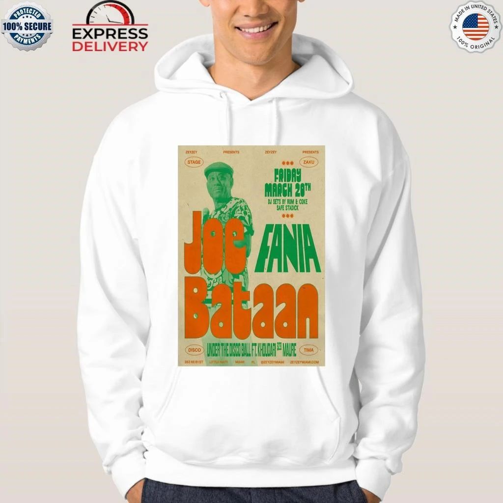Joe Bataan Mar 20 2026 ZeyZey Miami Shirt
