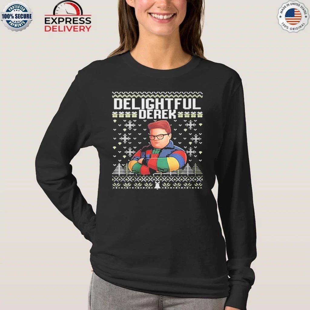 Delightful Derek Christmas Shirt