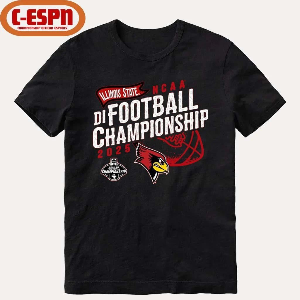 Illinois State University Redbirds Football 2025 FCS National Championship Game Bound Shirt