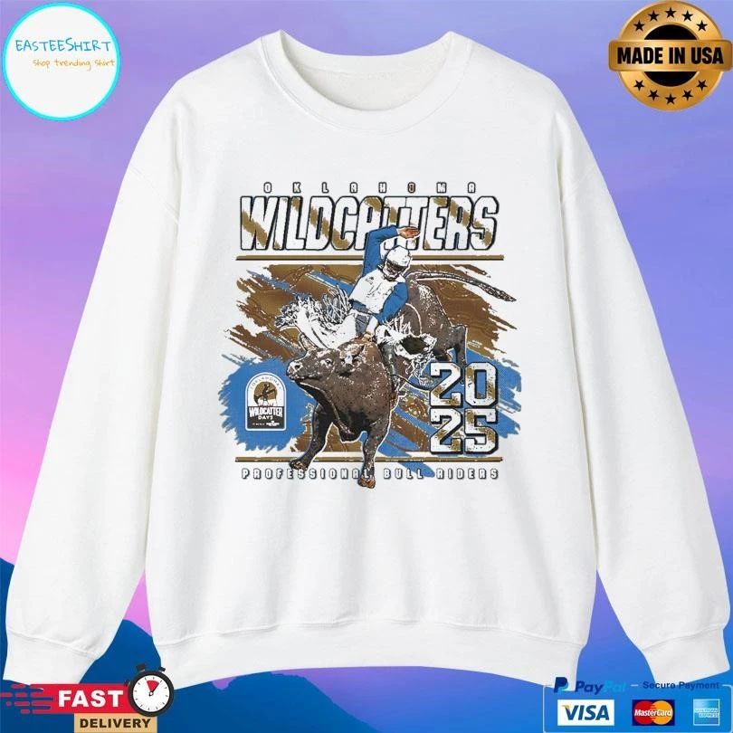 Oklahoma Wildcatters 2025 Event Professional Bull Riders T-shirts