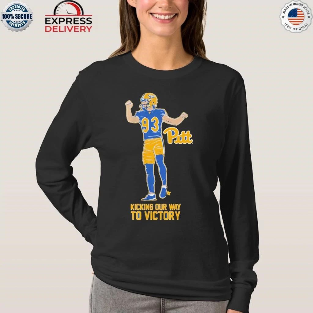 Pitt Football Trey Butkowski Kicking Our Way To Victory Shirt